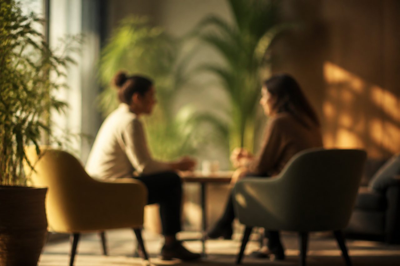 Placeholder image representing a coaching conversation